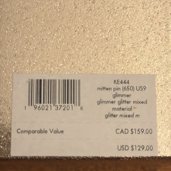 Kate Spade boxed large glitter slim card holder - Picture 3 of 4